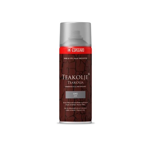 Teakolja Espegard Grå, Spray 500 ml