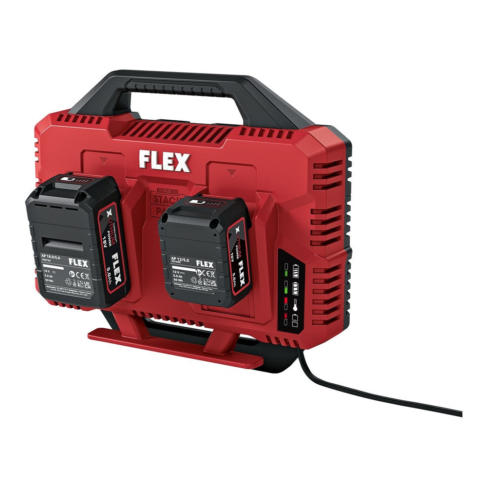 Snabbladdare x2 Flex CA 12/18.0V
