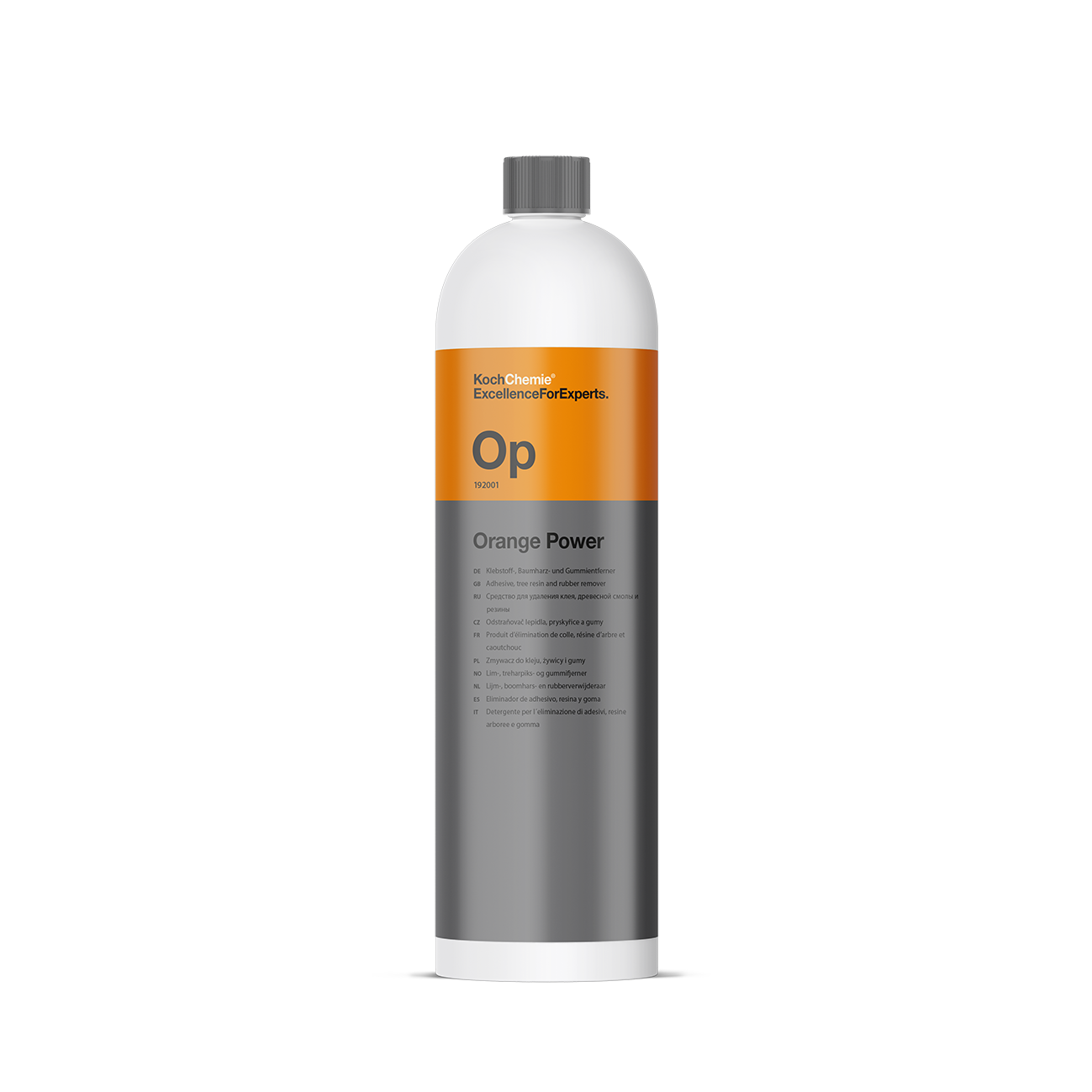 Fläck och limlösare apelsin Koch-Chemie Orange Power, 1 liter