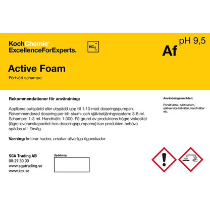 Koch-Chemie Etikett för Tomflaska