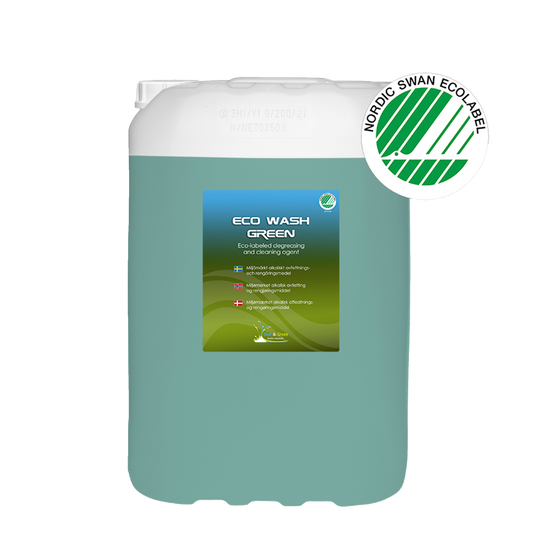 Alkalisk Avfettning Blue & Green ECO Wash Green, 25 liter