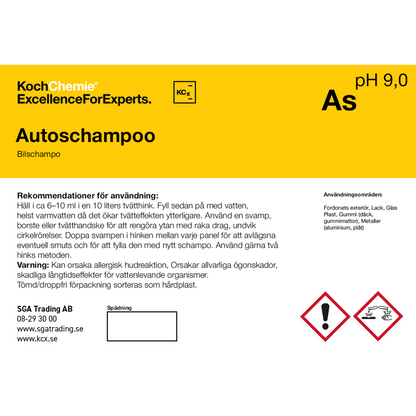 Koch-Chemie Etikett för Tomflaska