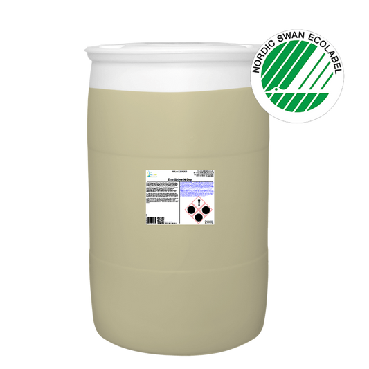 Avrinningsmedel & torkmedel Blue & Green ECO Shine 'n Dry, 200 liter