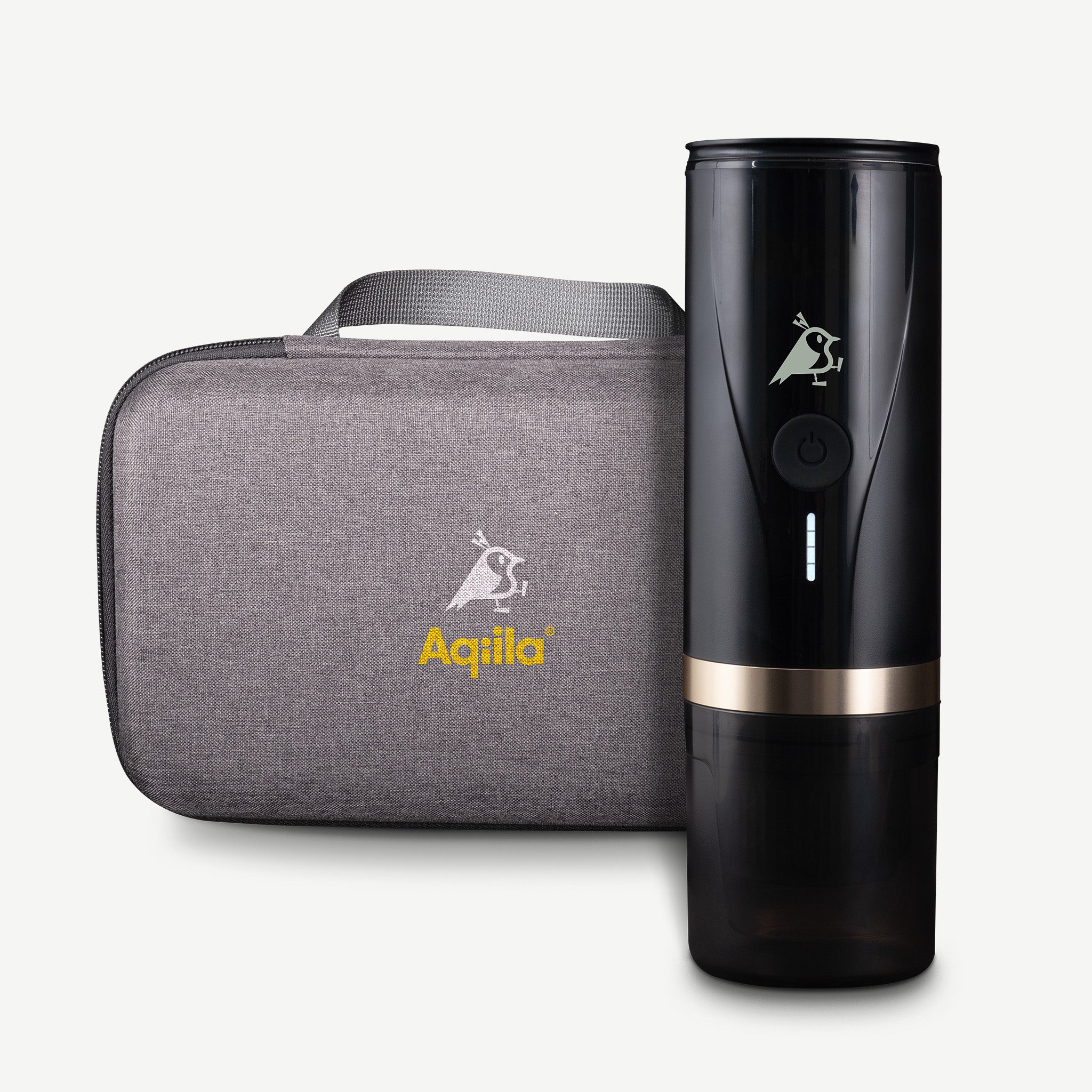 Aqiila Coffeebird portabel espressomaskin svart