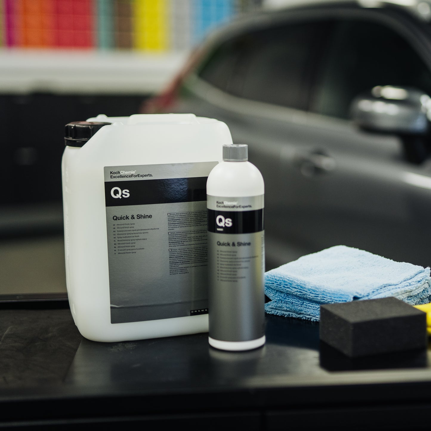 Quick detailer snabbvax - Koch-Chemie Quick & Shine Allround Finish Spray Daimler, 1 liter