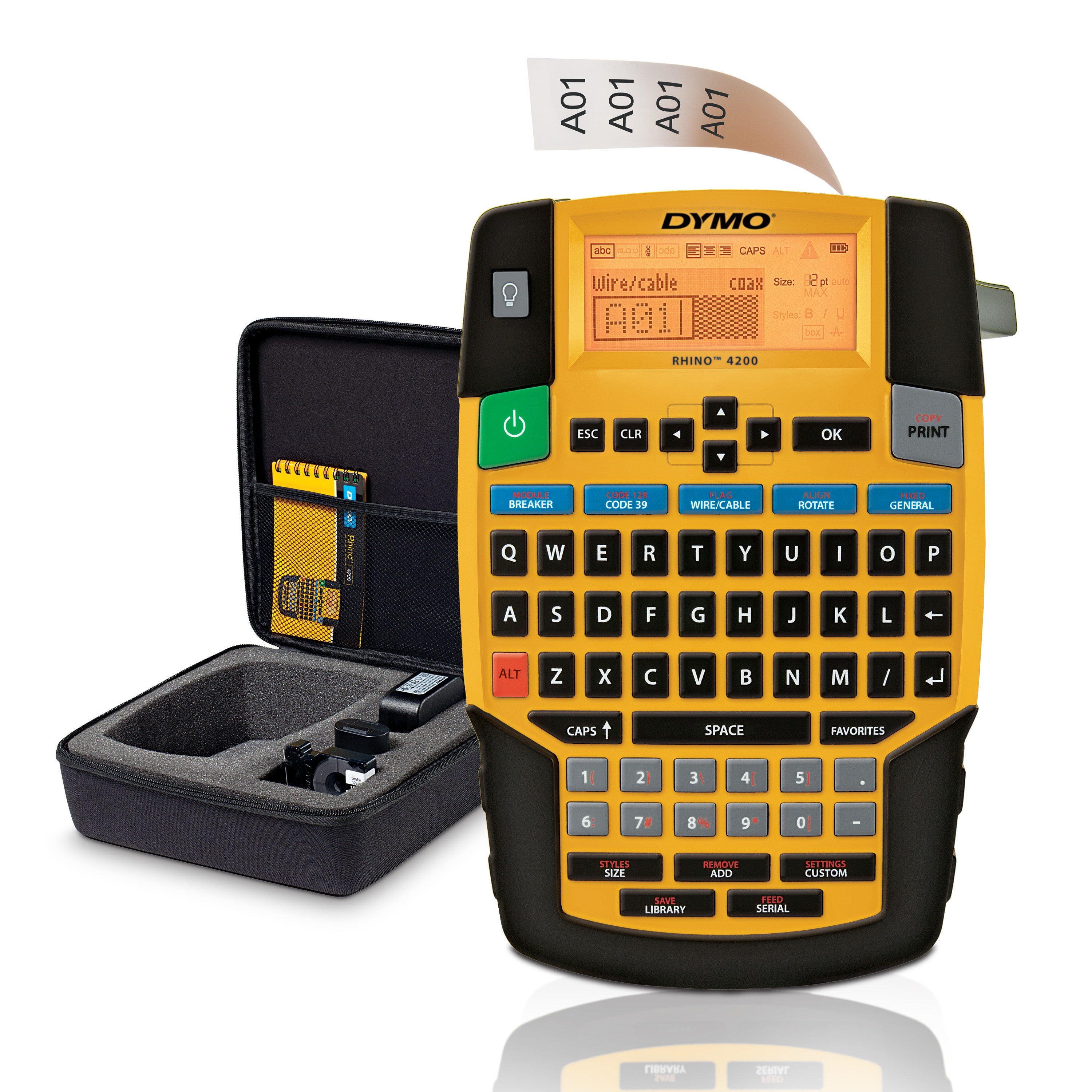 DYMO Rhino 4200 Märkmaskin Kit Case