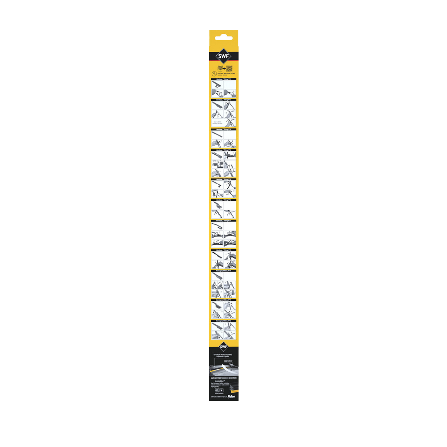 Torkarblad Flatblade Universal set 630 + 500 mm