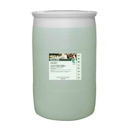 Svanenmärkt SGA Ecoline Förtvätt Alkali power ECO++, 200 Liter