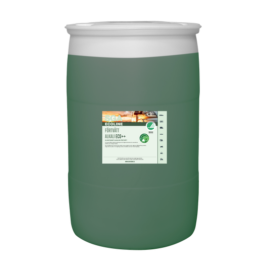 Svanenmärkt  SGA Ecoline Förtvätt Alkali ECO++, 200 Liter