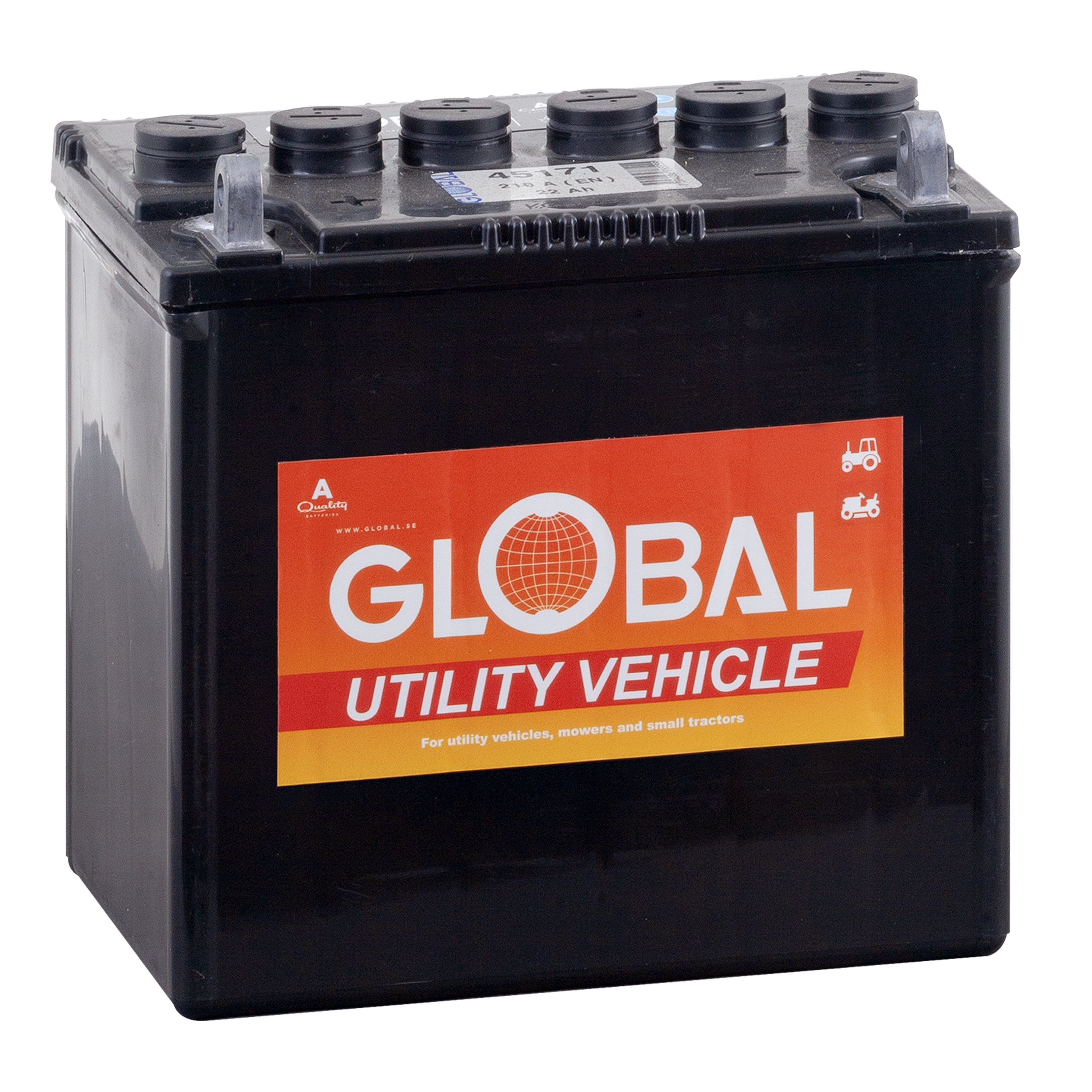GLOBAL 12N24-4 MF UTILITY START Batteri (896) 24Ah