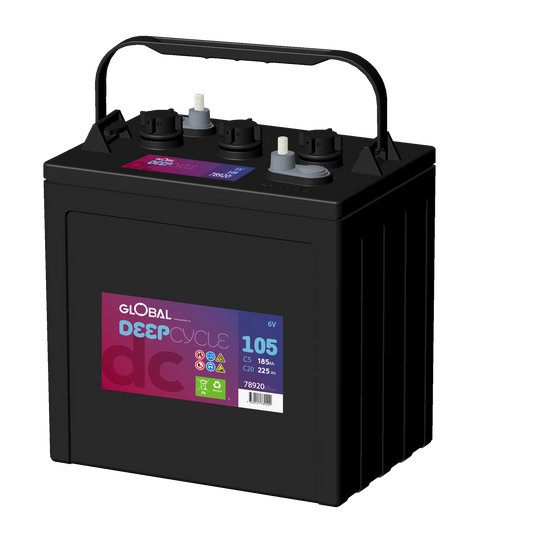 GLOBAL L-105 TRAKTION Batteri 225Ah