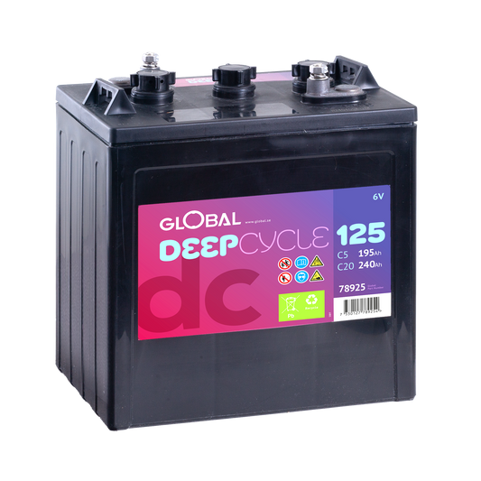 GLOBAL L-125 TRAKTION Batteri 240Ah