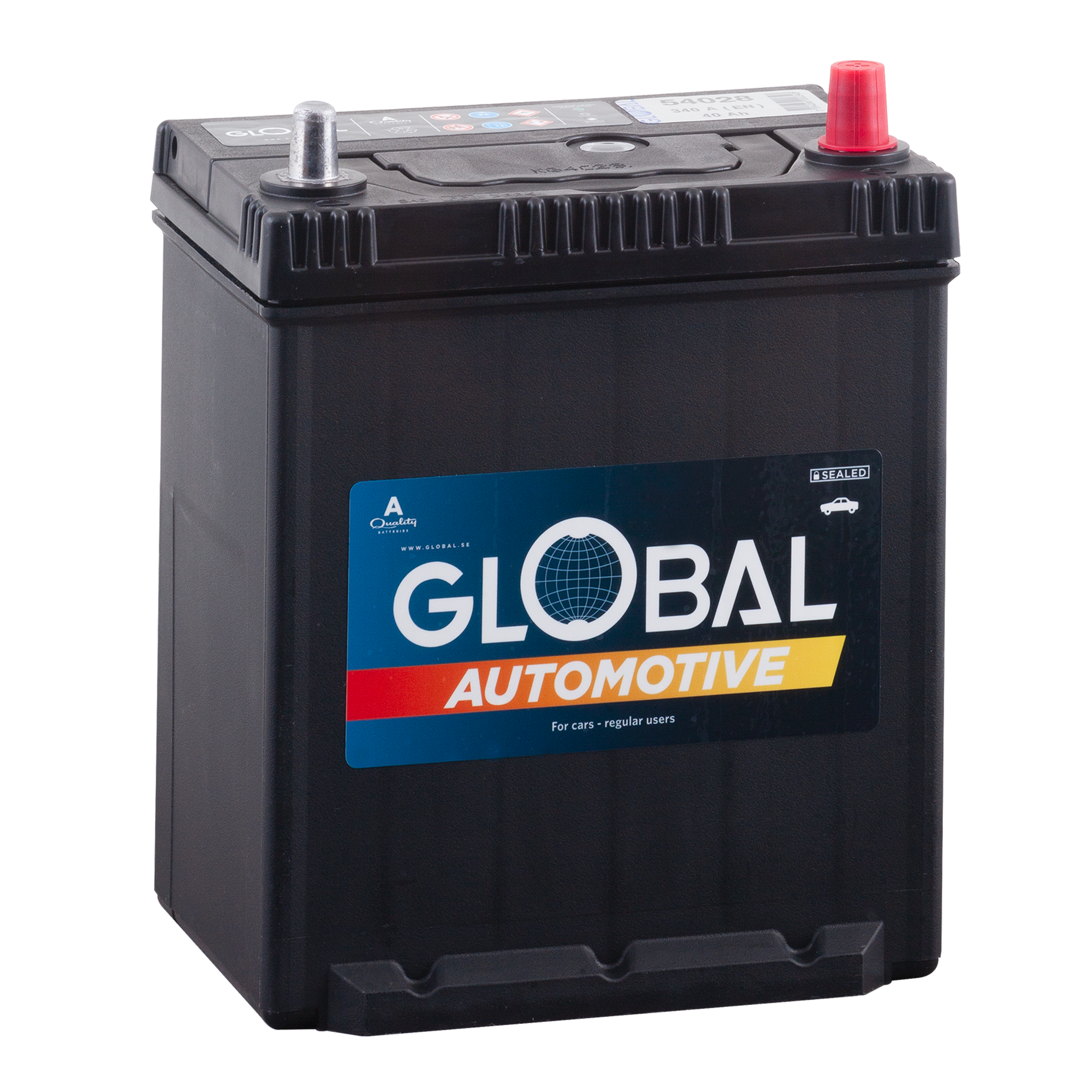 GLOBAL SMF B19L START Batteri 40Ah