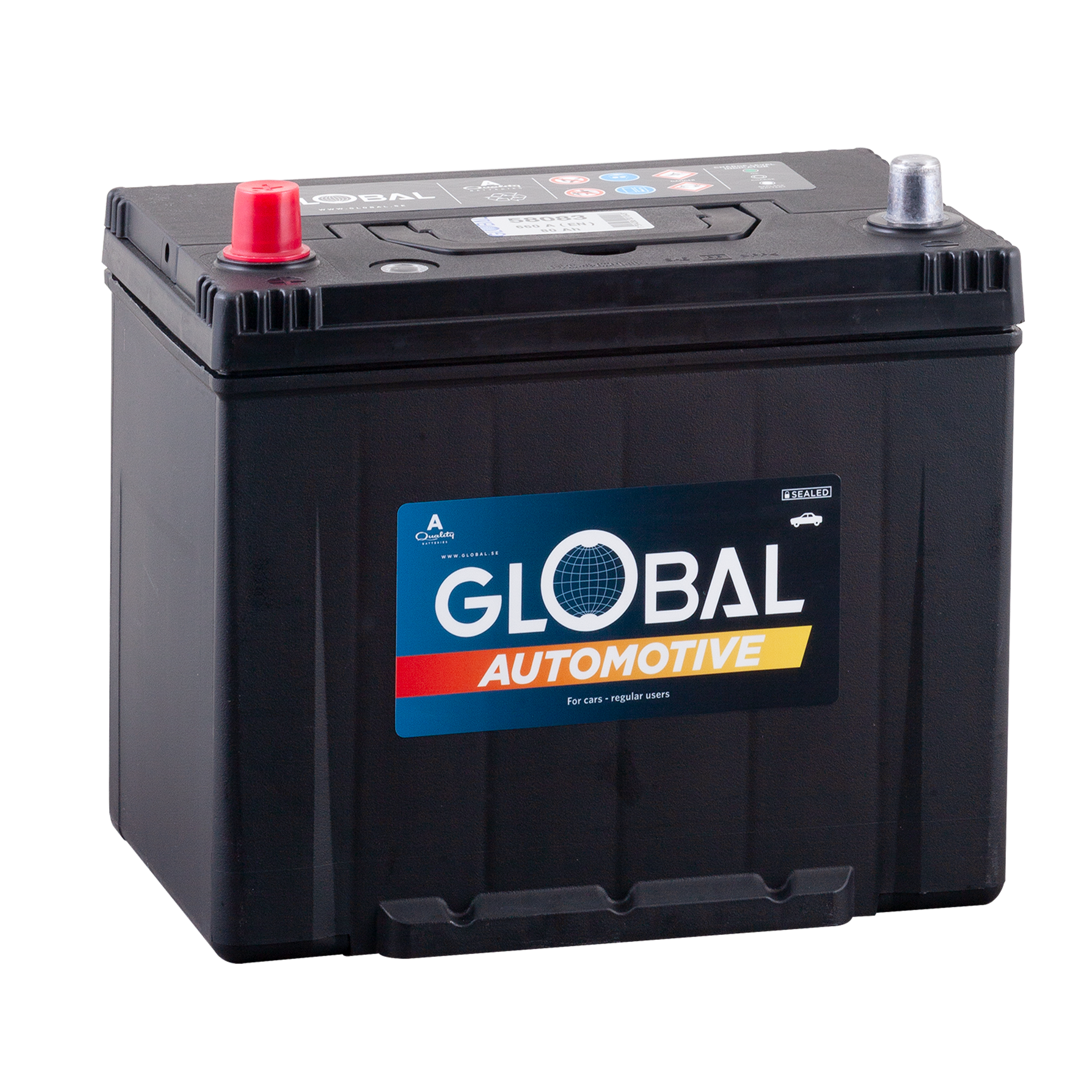 GLOBAL SMF D26R START Batteri 80Ah