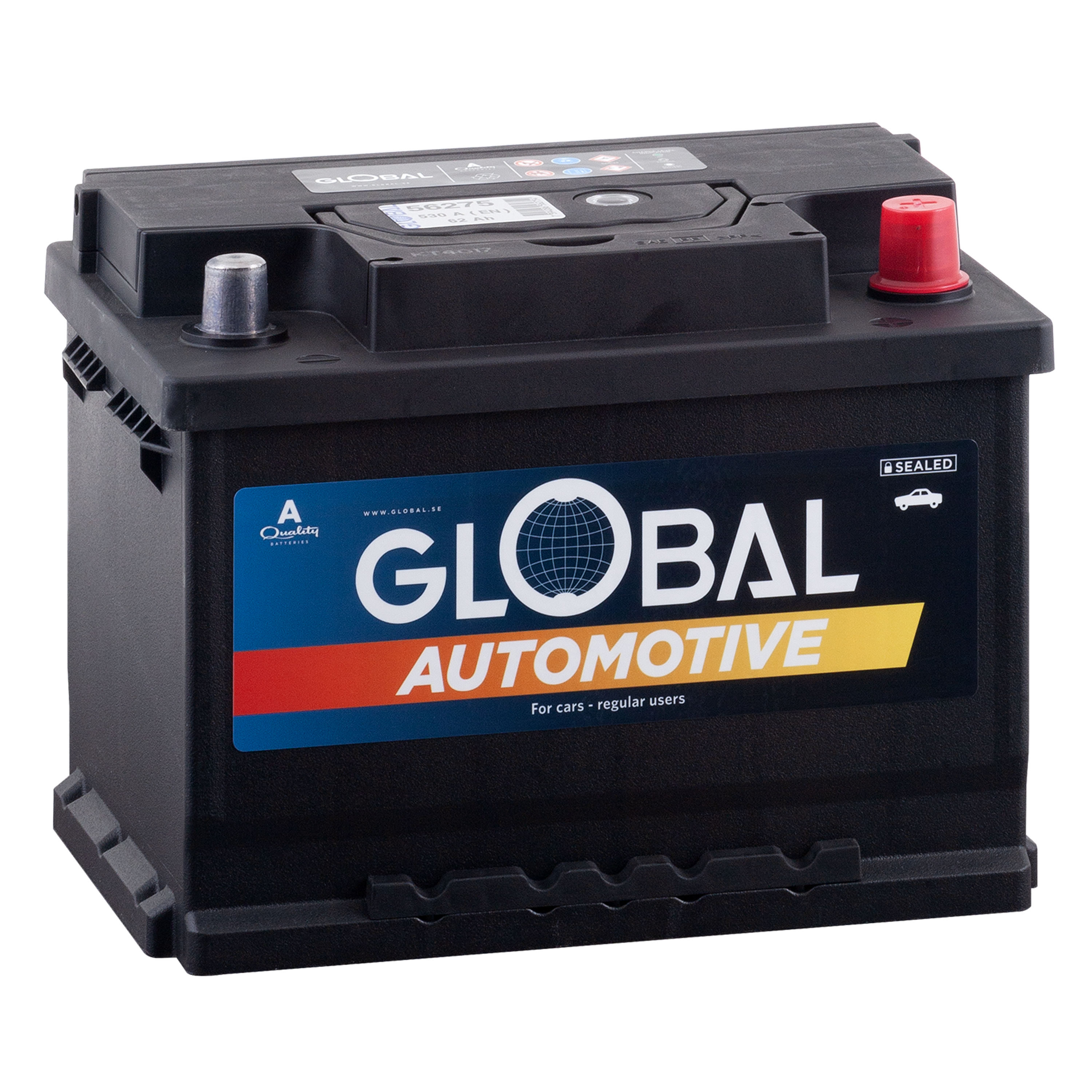 GLOBAL SMF LB2 START Batteri 62Ah
