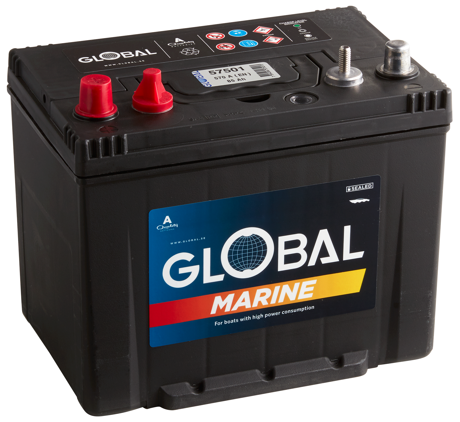 GLOBAL SMF MARIN Batteri 85Ah