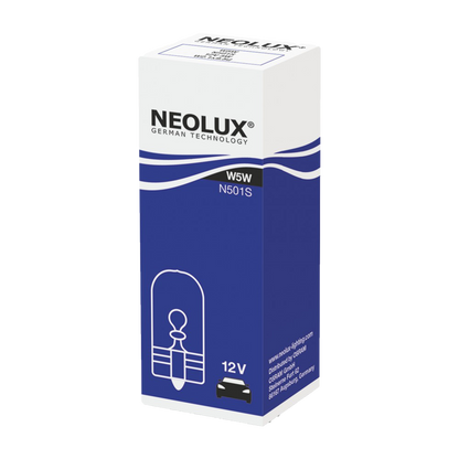 Glödlampa OSRAM Neolux N501 W5W 12V 5W W2.1x9.5D