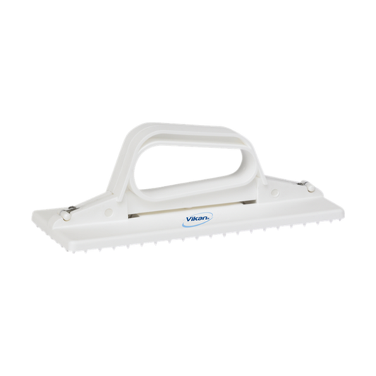 Hållare Vikan för Skurnylon Vit, Handmodell, 230 mm