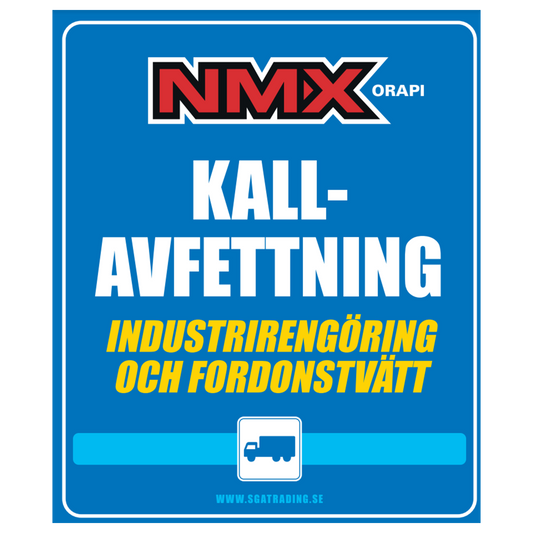 Kallavfettning & tjärlösare ORAPI NMX Kallavfettning