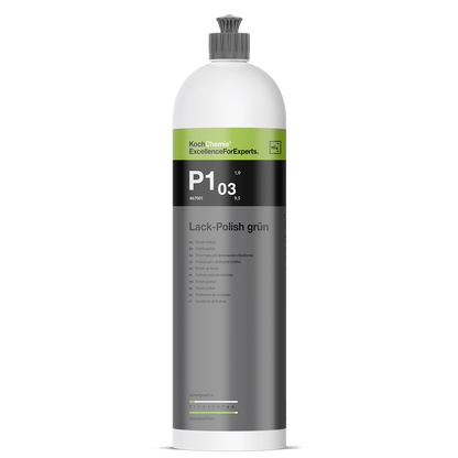 Polermedel superfin Koch-Chemie Lack-Polish Green P1.03, 1 liter