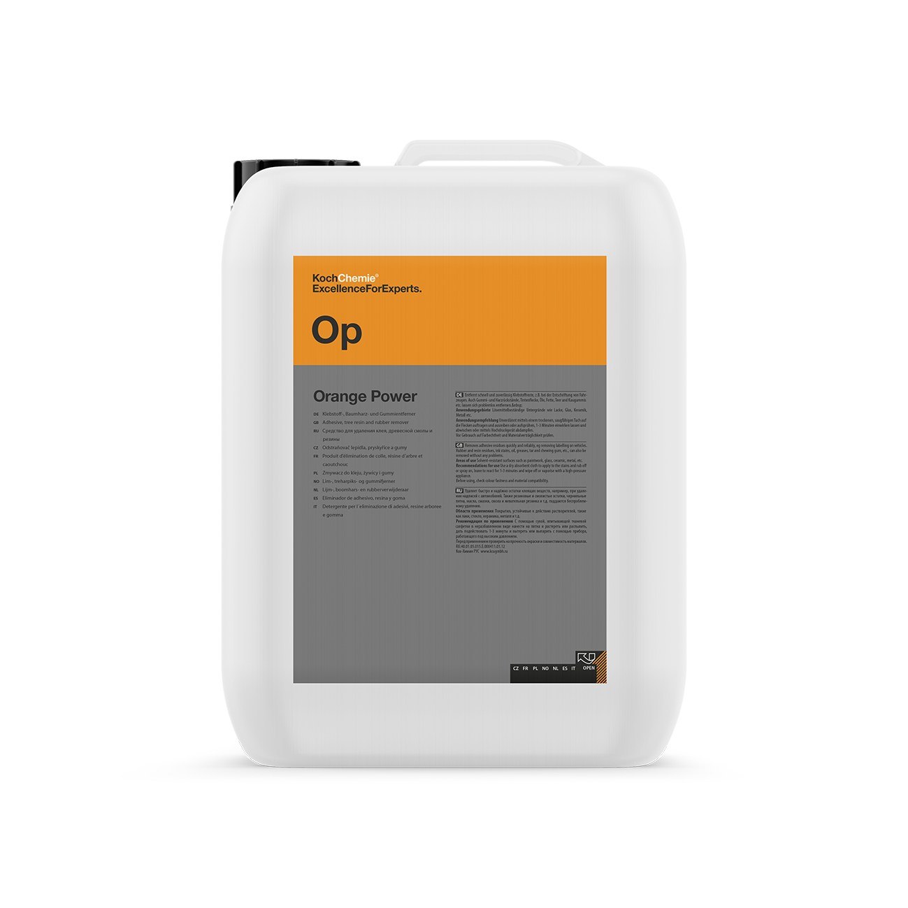 Fläck och limlösare Koch-Chemie Orange Power, 10 liter