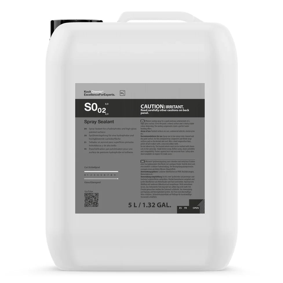 Försegling Koch-Chemie Spray Sealant S0.02, 5 liter