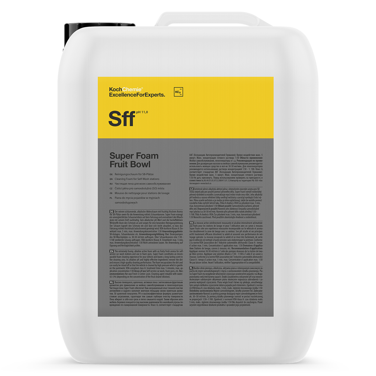Superskum förtvätt Koch-Chemie SuperFoam Fruit Bowl 5L