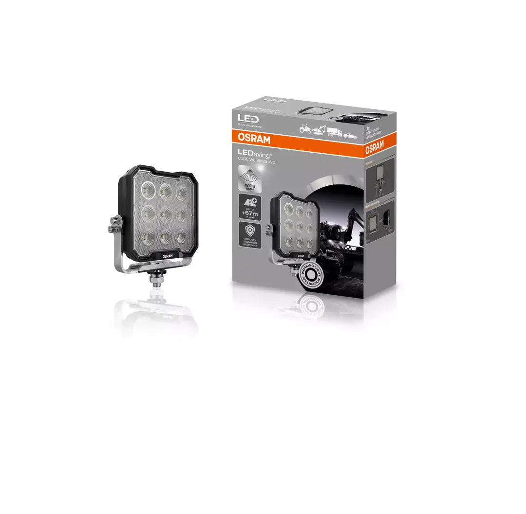 Extraljus OSRAM LEDriving Cube WL VX125-WD