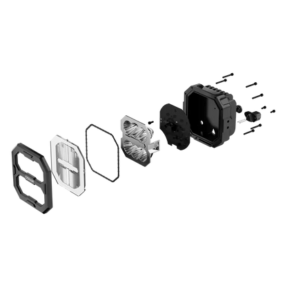 Extraljus OSRAM LEDriving Cube PX4500 Ultra-Wide Beam