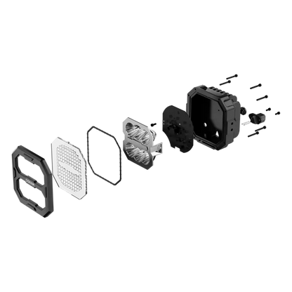 Extraljus OSRAM LEDriving Cube PX4500 Wide Beam