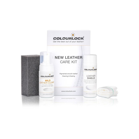 Lädervårdsset Colourlock New Leather Care Kit with Cleaner & Leather Shield, 150 ml & 125 ml