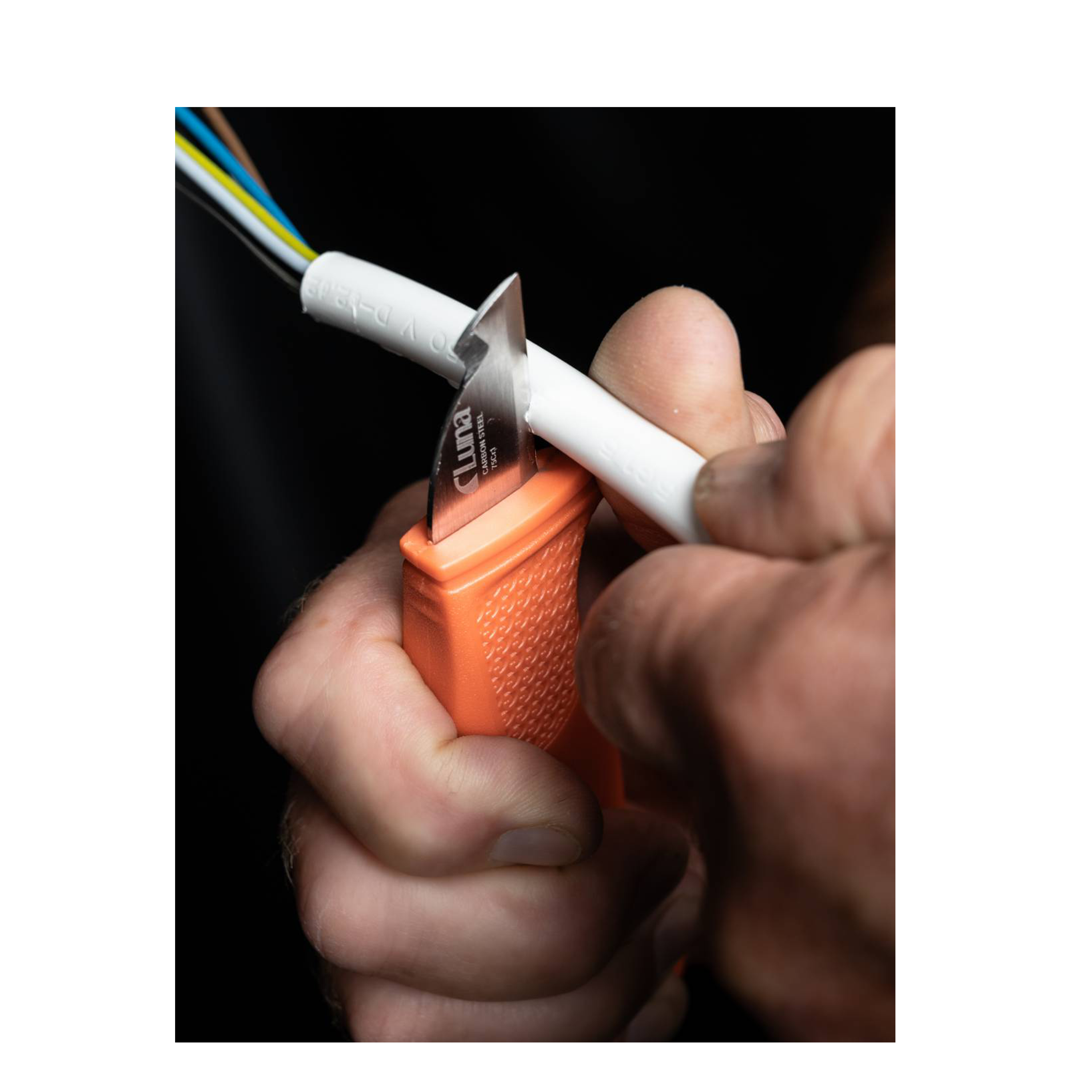 Hantverkarkniv Stäm Luna CS