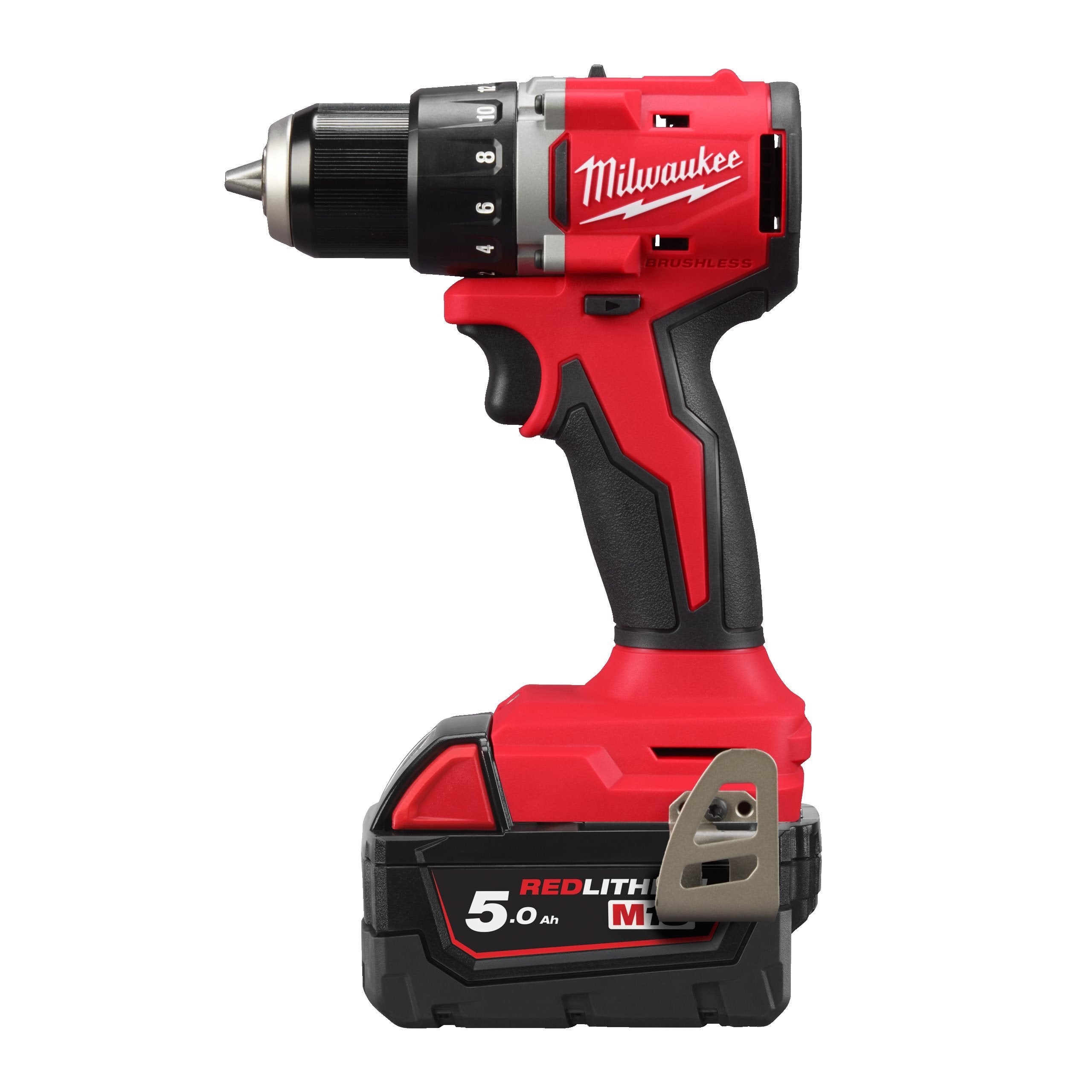 Milwaukee M18™ Kompakt Borrskruvdragare 502C Kit 2x5 Ah Batteri & Laddare