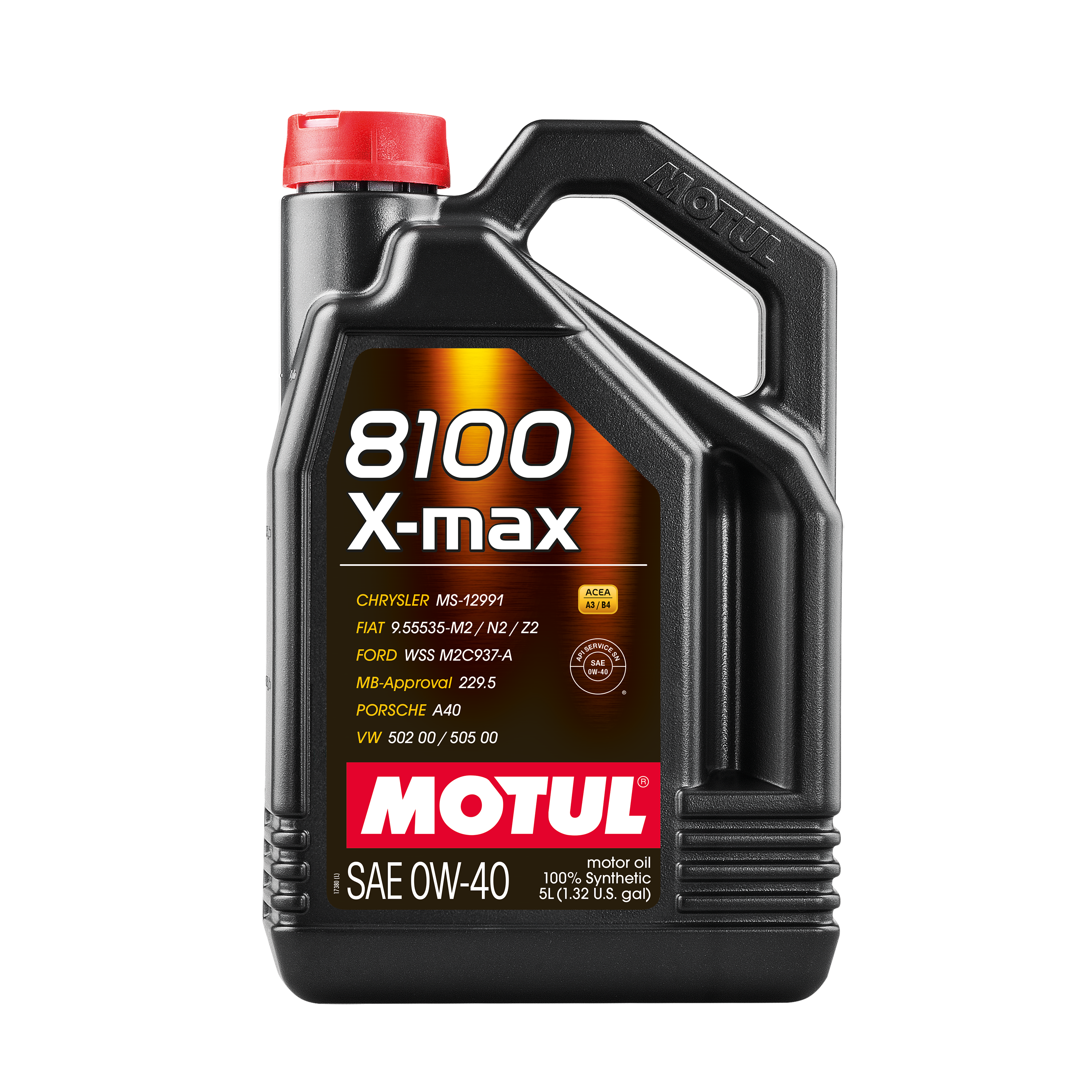 Motul 8100 X-MAX 0W-40, 5 liter