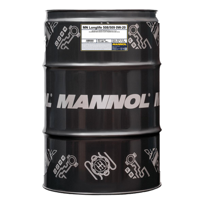 Motorolja Mannol Longlife 508/509 0W-20, 208 Liter