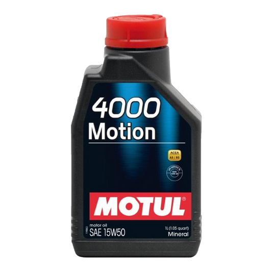 Motul 4000 MOTION 15W-50, 1 liter