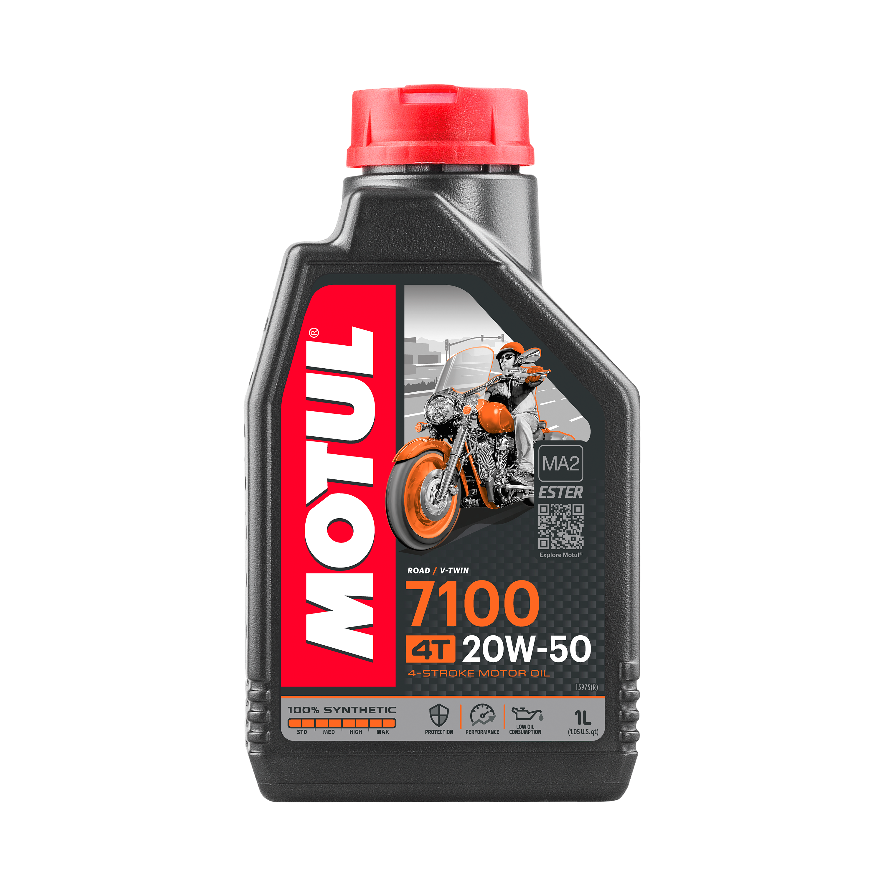 Motul 7100 4T 20W-50, 1 liter