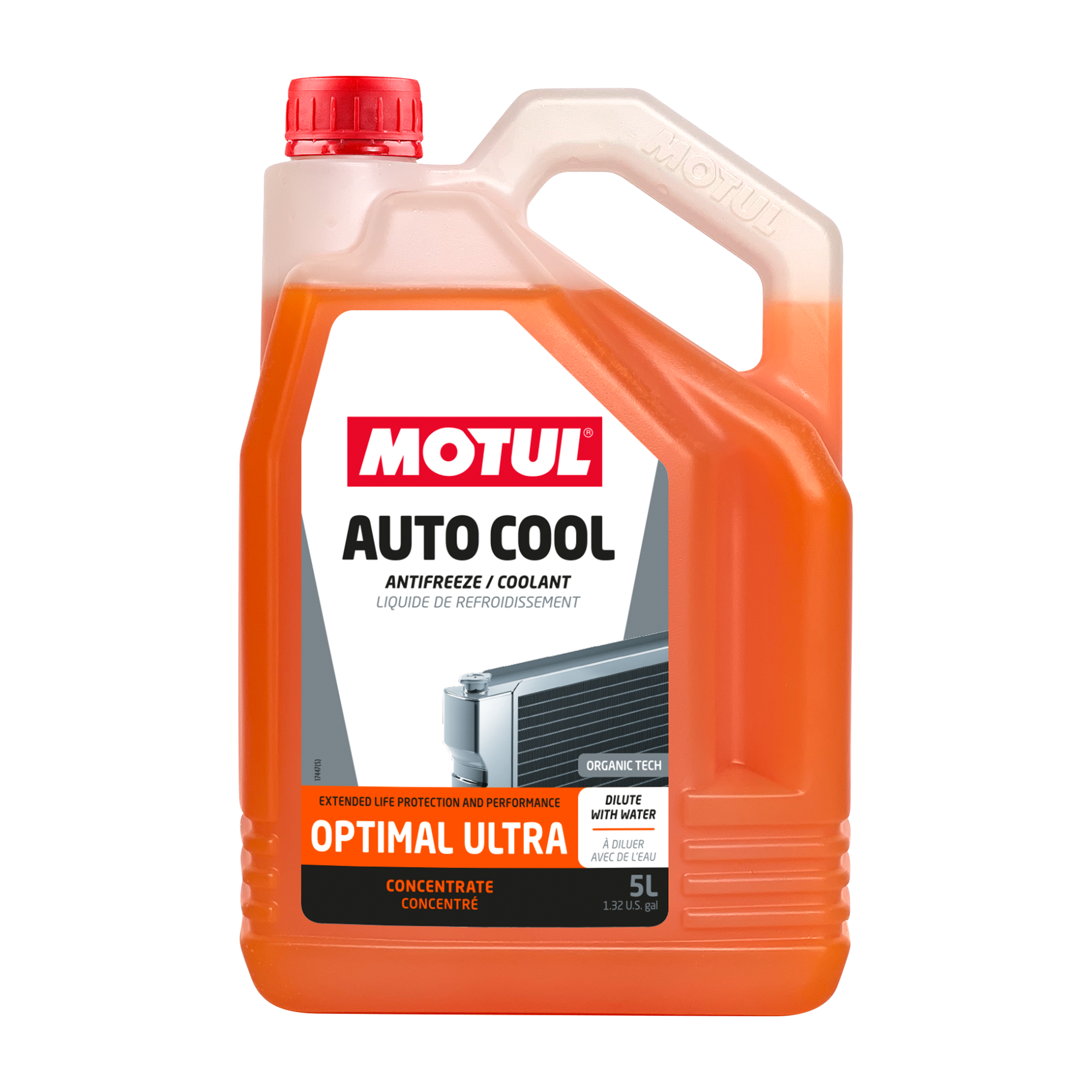Motul AUTO COOL OPTIMAL ULTRA, 5 liter