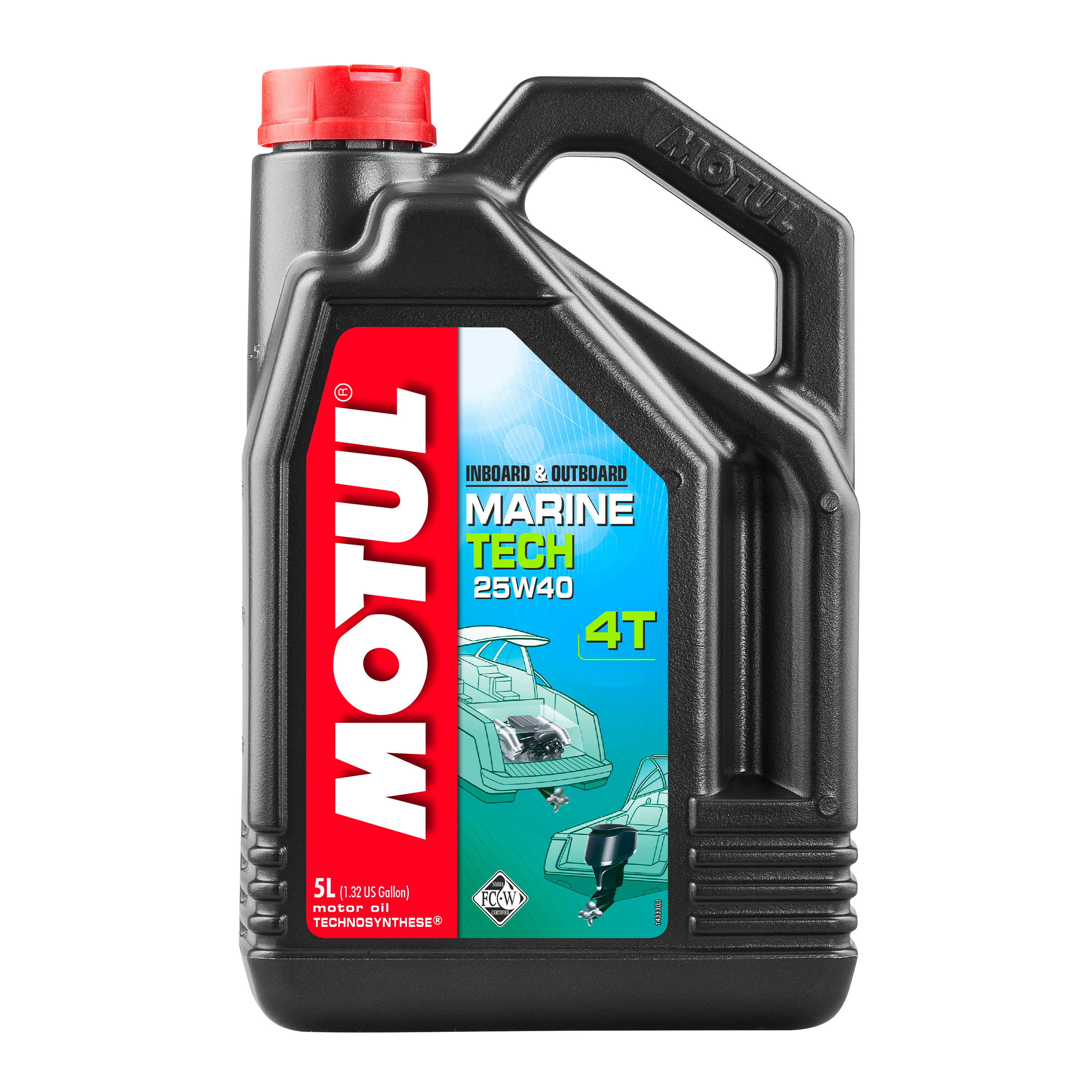 Motul MARINE TECH 4T 25W-40, 5 liter