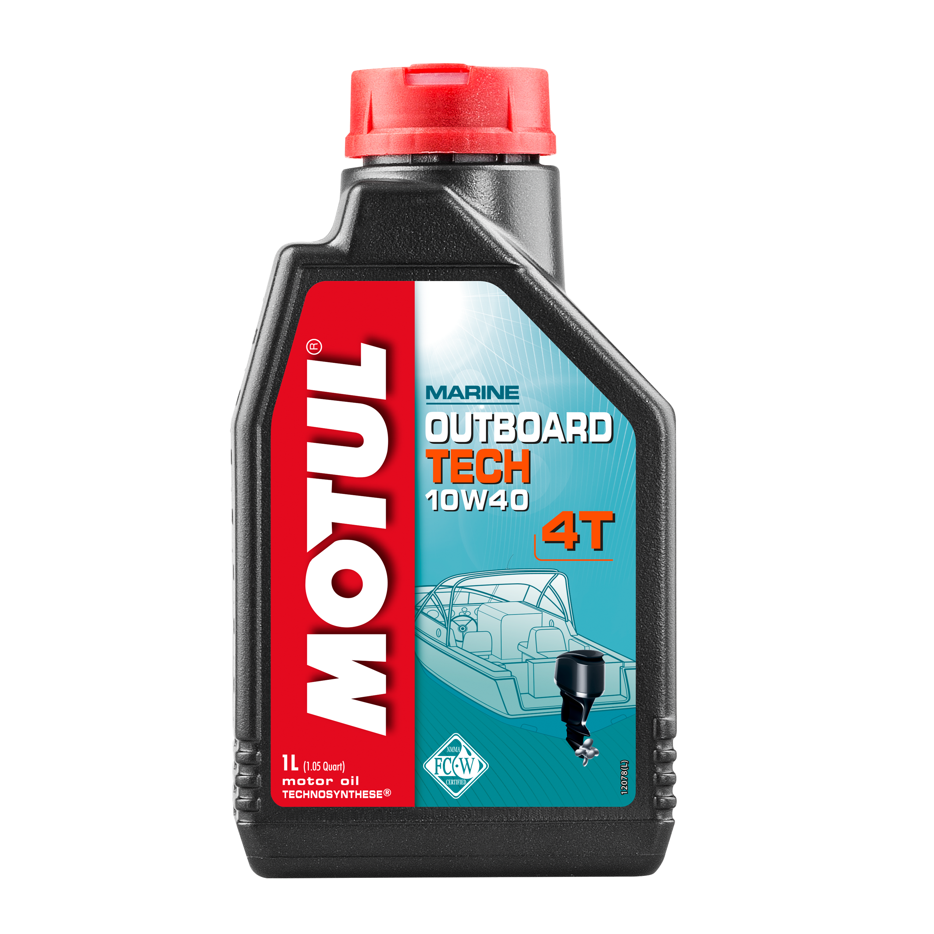 Motul OUTBOARD TECH 4T 10W-40, 1 liter