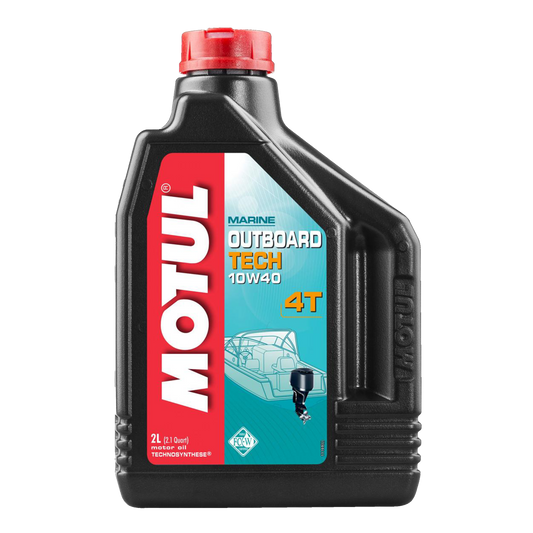 Motul OUTBOARD TECH 4T 10W-40, 2 liter