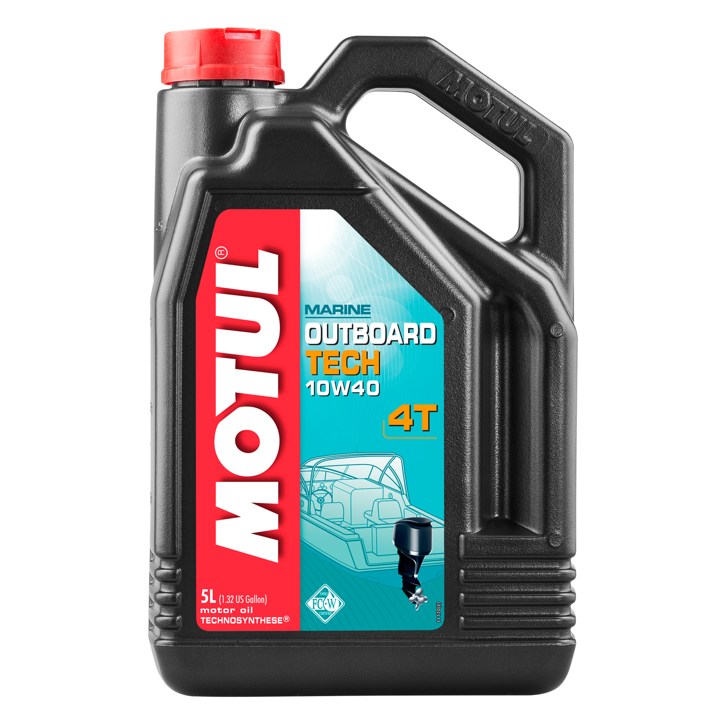 Motul OUTBOARD TECH 4T 10W-40, 5 liter