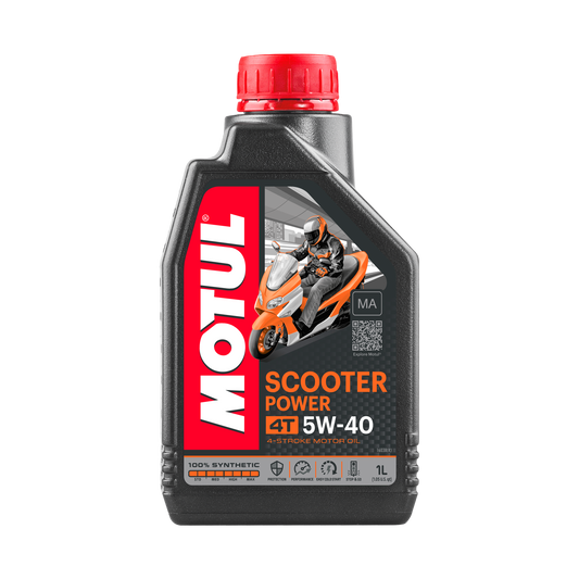 Motul Scooter Power 4T 5W-40, 1 liter