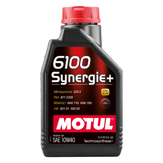 Motul 6100 SYNERGIE+ 10W-40, 1 liter