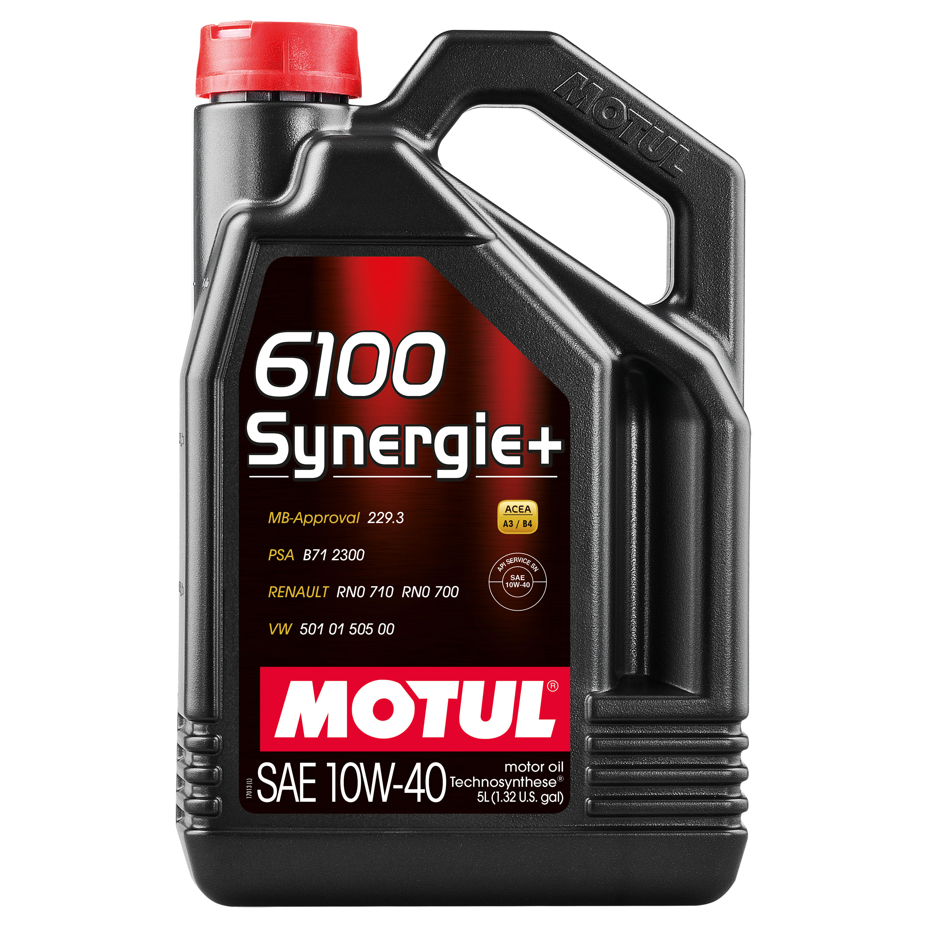 Motul 6100 SYNERGIE+ 10W-40, 5 liter