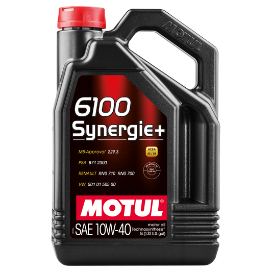 Motul 6100 SYNERGIE+ 10W-40, 5 liter