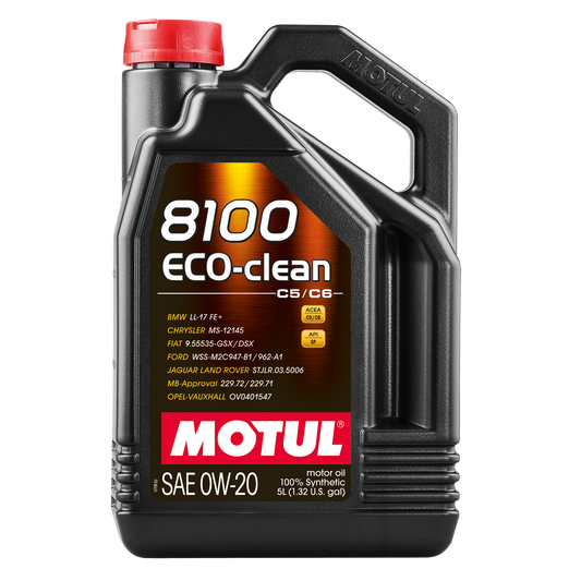 Motul 8100 ECO-CLEAN 0W-20, 5 liter