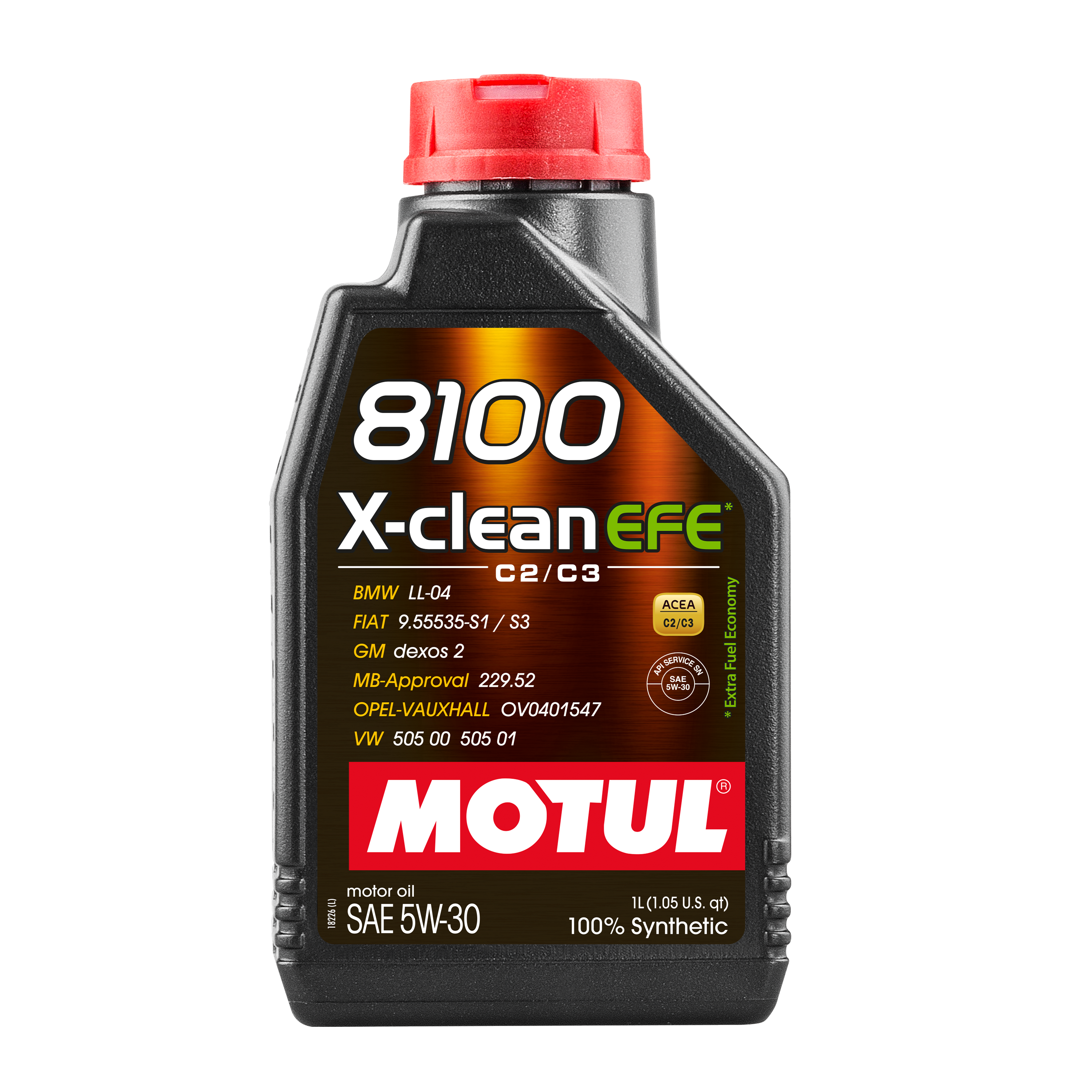 Motul 8100 X-CLEAN EFE 5W-30, 1 liter