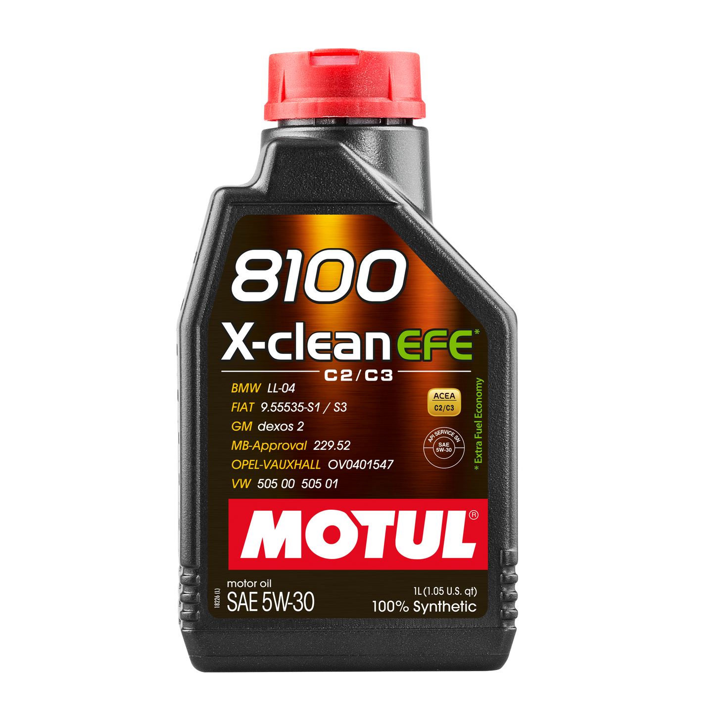 Motul 8100 X-CLEAN EFE 5W-30, 1 liter