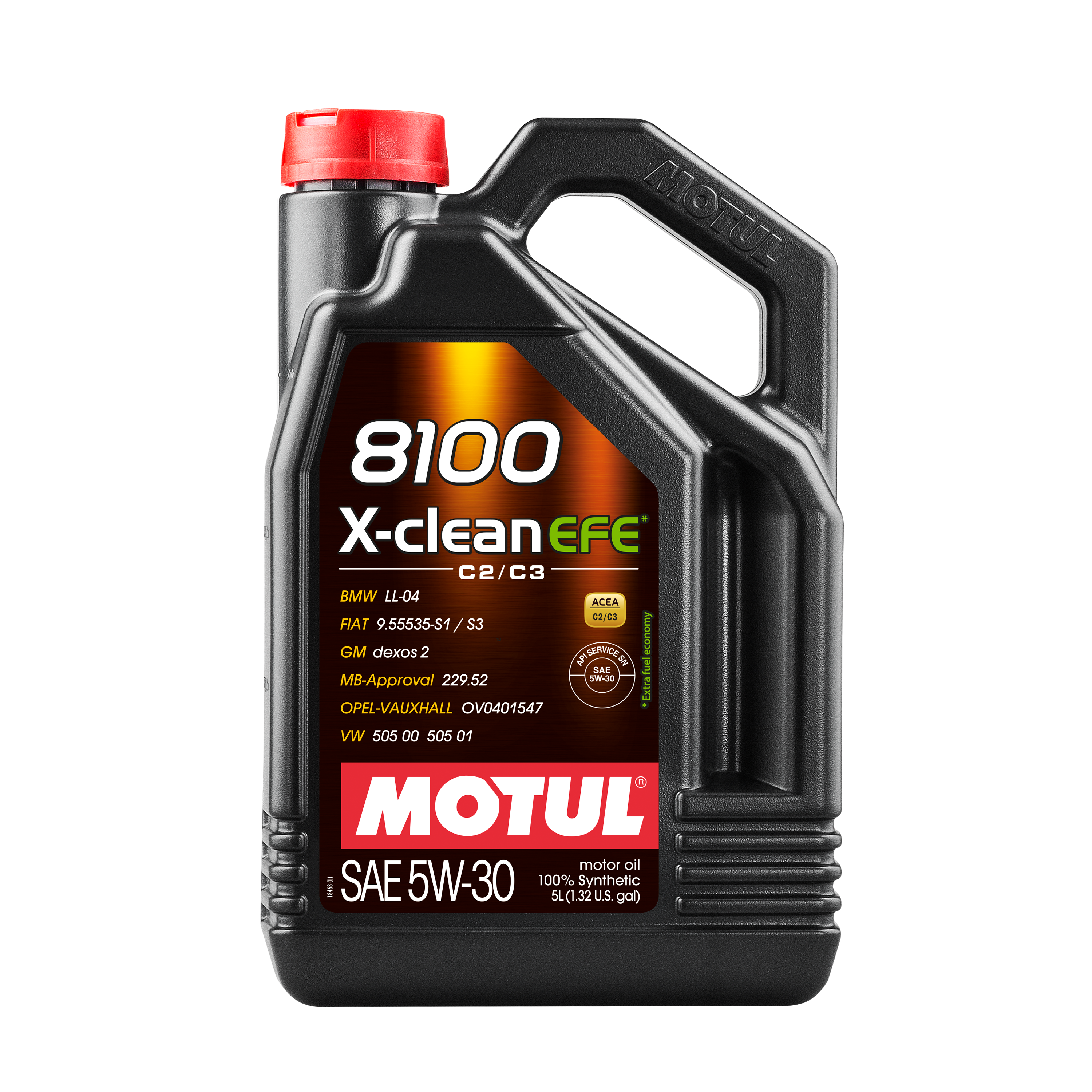 Motul 8100 X-CLEAN EFE 5W-30, 5 liter